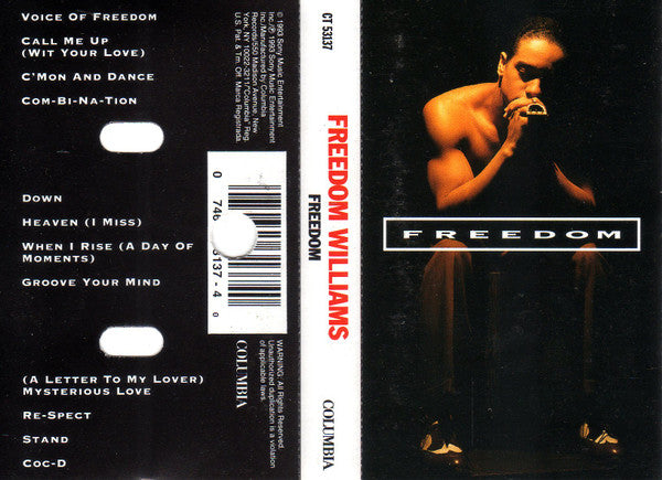 Freedom Williams "Freedom"-Cassette Tapes-UnDigable Digs