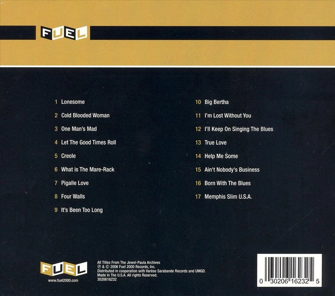 Fuel Presents: An Introduction To Memphis Slim (CD)-CDs-UnDigable Digs