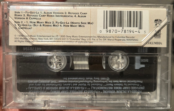 Fugees (Refugee Camp) "Fu-Gee-La" (Maxi-Single)-Cassette Tapes-UnDigable Digs