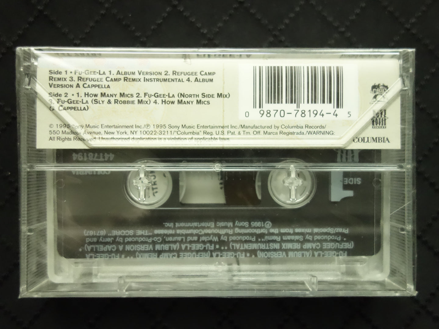 Fugees (Refugee Camp) "Fu-Gee-La" (Maxi-Single)-Cassette Tapes-UnDigable Digs