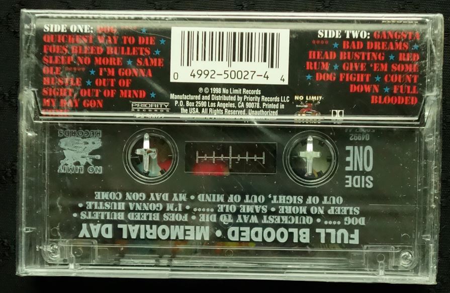 Full Blooded "Memorial Day"-Cassette Tapes-UnDigable Digs