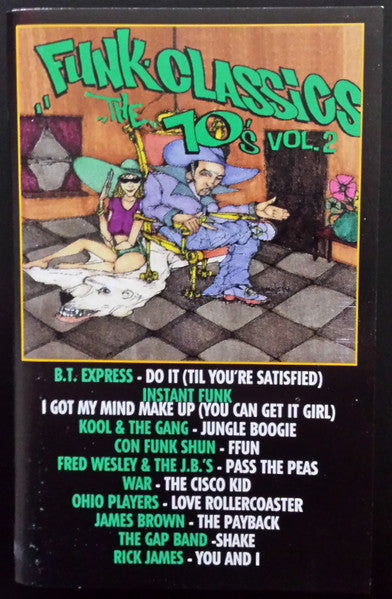 Funk Classics The 70's Vol 2-Cassette Tapes-UnDigable Digs