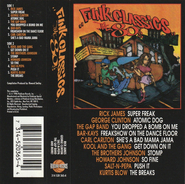 Funk Classics The 80's-Cassette Tapes-UnDigable Digs