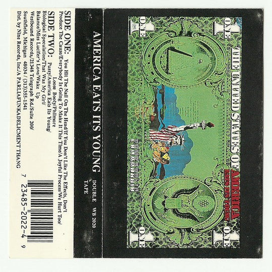 Funkadelic "America Eats Its Young"-Cassette Tapes-UnDigable Digs