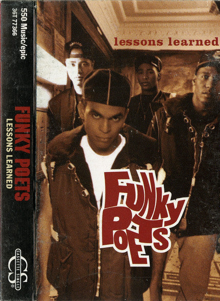 Funky Poets "Lessons Learned" (Single)-Cassette Tapes-UnDigable Digs