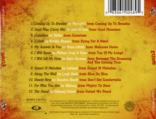 Fuse (Music To Ignite The Soul) (CD)-CDs-UnDigable Digs