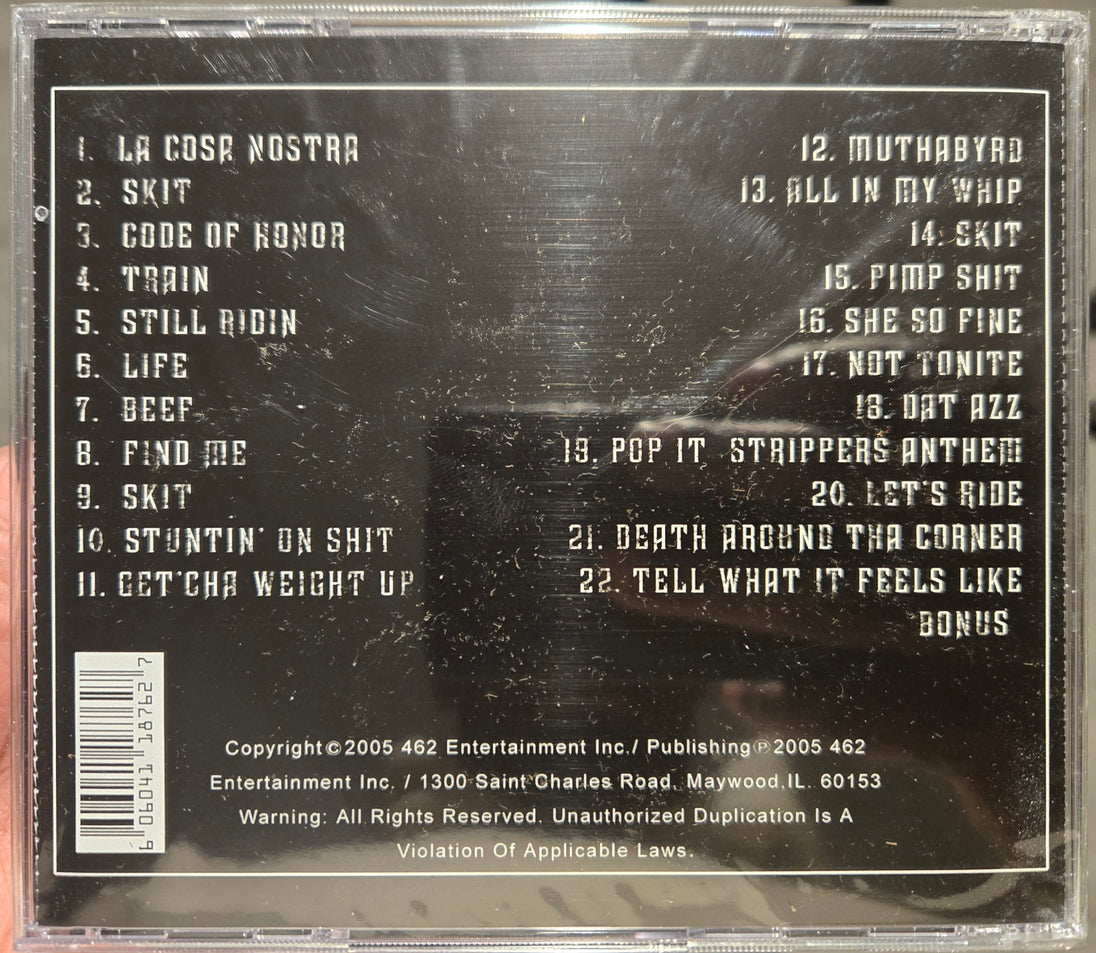 G Double P "La Cosa Nostra / Code Of Honor" (CD)-CDs-UnDigable Digs