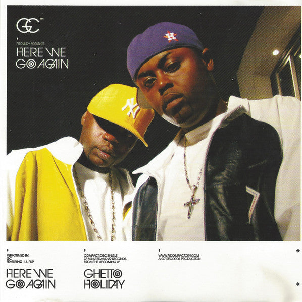 GC (Ghetto Concept) f; Lil' Flip "Here We Go Again" (CD Single)-CDs-UnDigable Digs