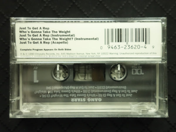 Gang Starr "Just To Get A Rep" (Maxi-Single)-Cassette Tapes-UnDigable Digs