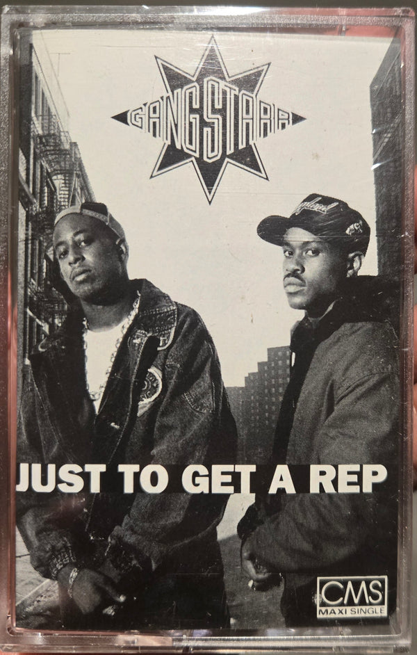 Gang Starr "Just To Get A Rep" (Maxi-Single)-Cassette Tapes-UnDigable Digs
