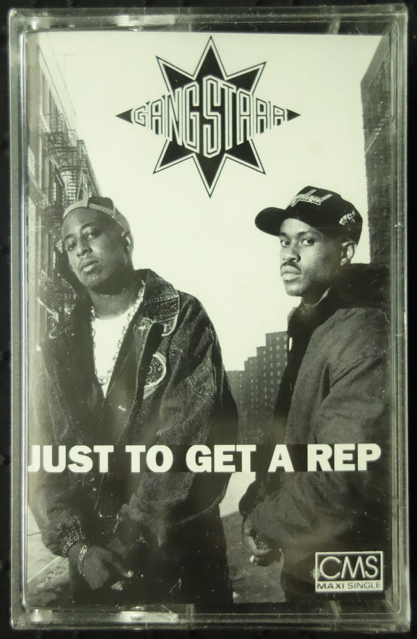 Gang Starr "Just To Get A Rep" (Maxi-Single)-Cassette Tapes-UnDigable Digs