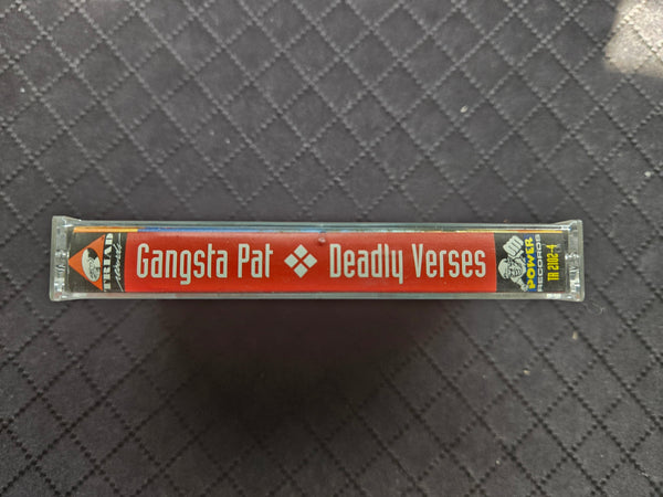 Gangsta Pat "Deadly Verses" (used cassette)-Cassette Tapes-UnDigable Digs