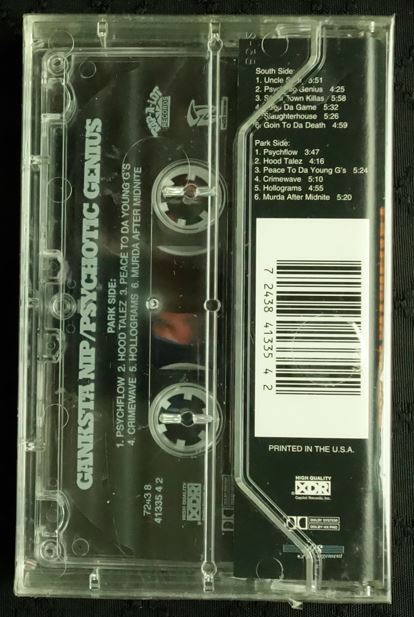 Ganksta NIP "Psychotic Genius"-Cassette Tapes-UnDigable Digs