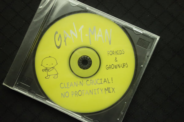 Gant-Man "Clean-N-Crucial! No Profanity Mix"-CDs-UnDigable Digs