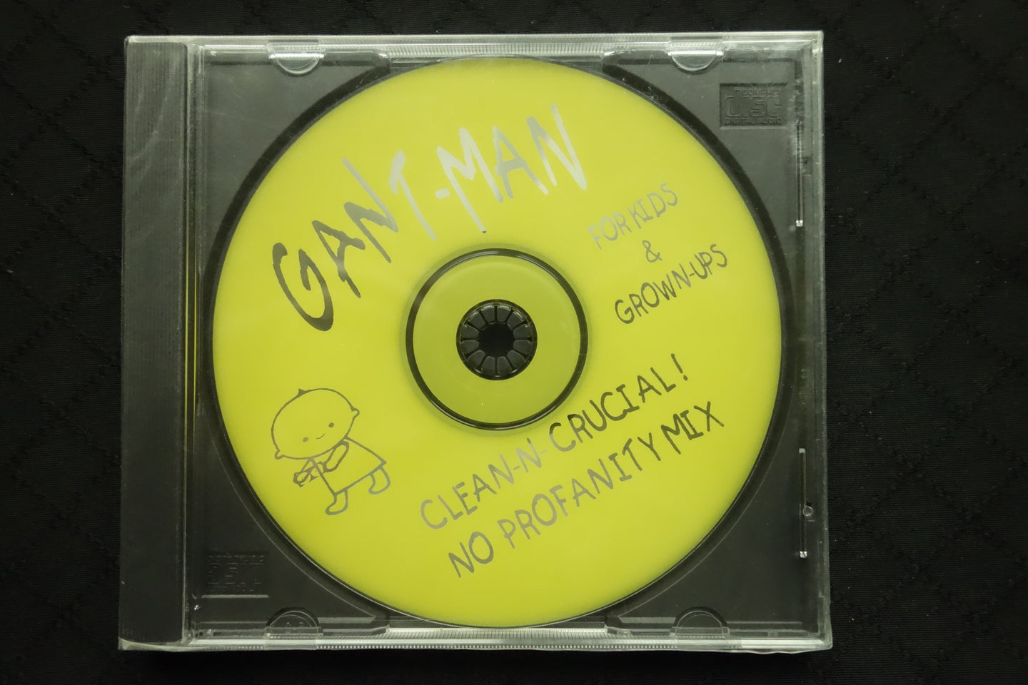 Gant-Man "Clean-N-Crucial! No Profanity Mix"(CD)-CDs-UnDigable Digs