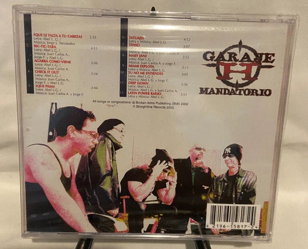 Garaje H "Mandatorio" (CD)-CDs-UnDigable Digs