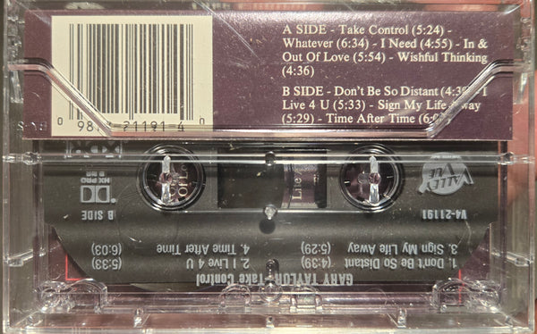 Gary Taylor "Take Control"-Cassette Tapes-UnDigable Digs