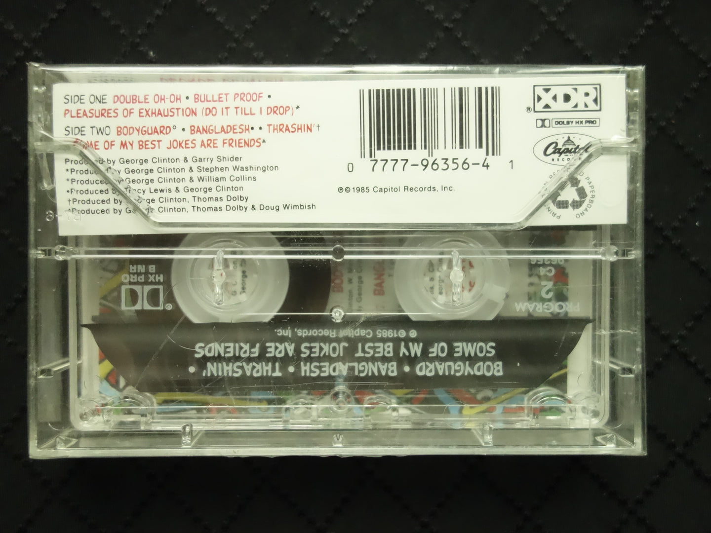 George Clinton "Some Of My Best Jokes Are Friends"-Cassette Tapes-UnDigable Digs