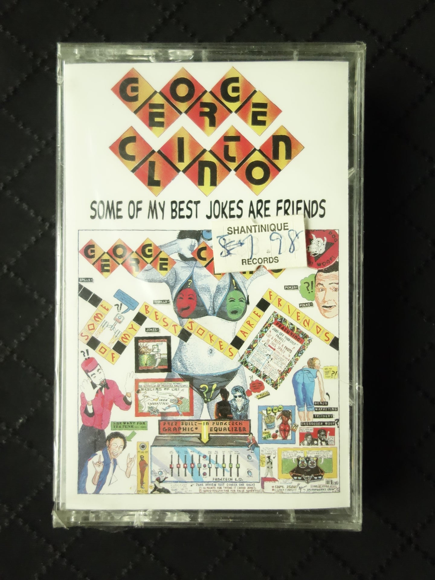 George Clinton "Some Of My Best Jokes Are Friends"-Cassette Tapes-UnDigable Digs