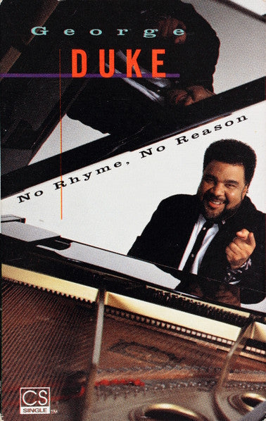 George Duke "No Rhyme, No Reason"-Cassette Tapes-UnDigable Digs