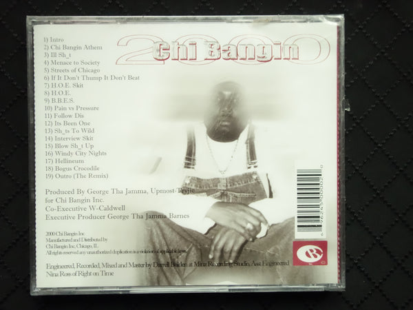 George Tha Jamma "Chi Bangin 2000 (The Soundtrack)" (CD)-CDs-UnDigable Digs