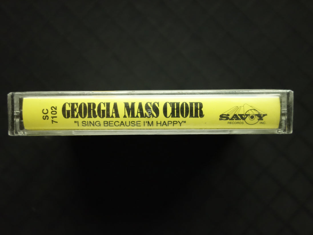 Georgia Mass Choir "I Sing Because I'm Happy"-Cassette Tapes-UnDigable Digs