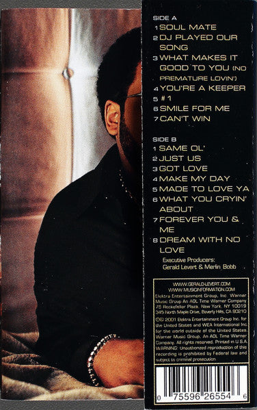Gerald Levert "Gerald's World"-Cassette Tapes-UnDigable Digs