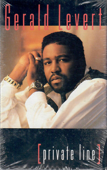 Gerald Levert "Private Line" (Cassette Single)-Cassette Tapes-UnDigable Digs
