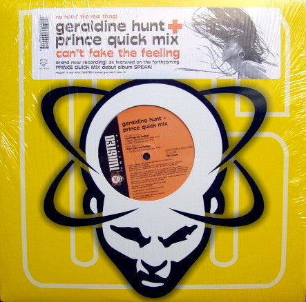 Geraldine Hunt + Prince Quick Mix "Can't Fake The Feeling" (12" Single)-Vinyl Records-UnDigable Digs