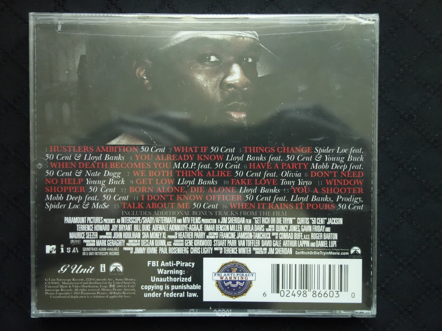 Get Rich Or Die Tryin' (Music From And Inspired By The Motion Picture) (CD)-CDs-UnDigable Digs