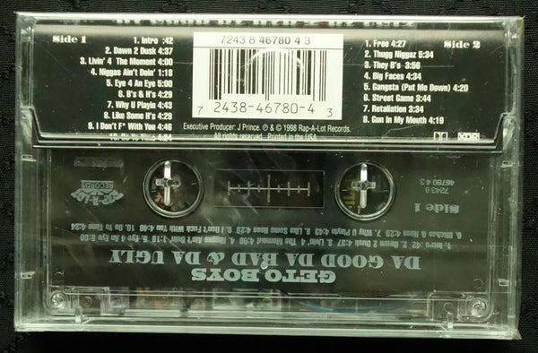 Geto Boys "Da Good Da Bad & Da Ugly"-Cassette Tapes-UnDigable Digs
