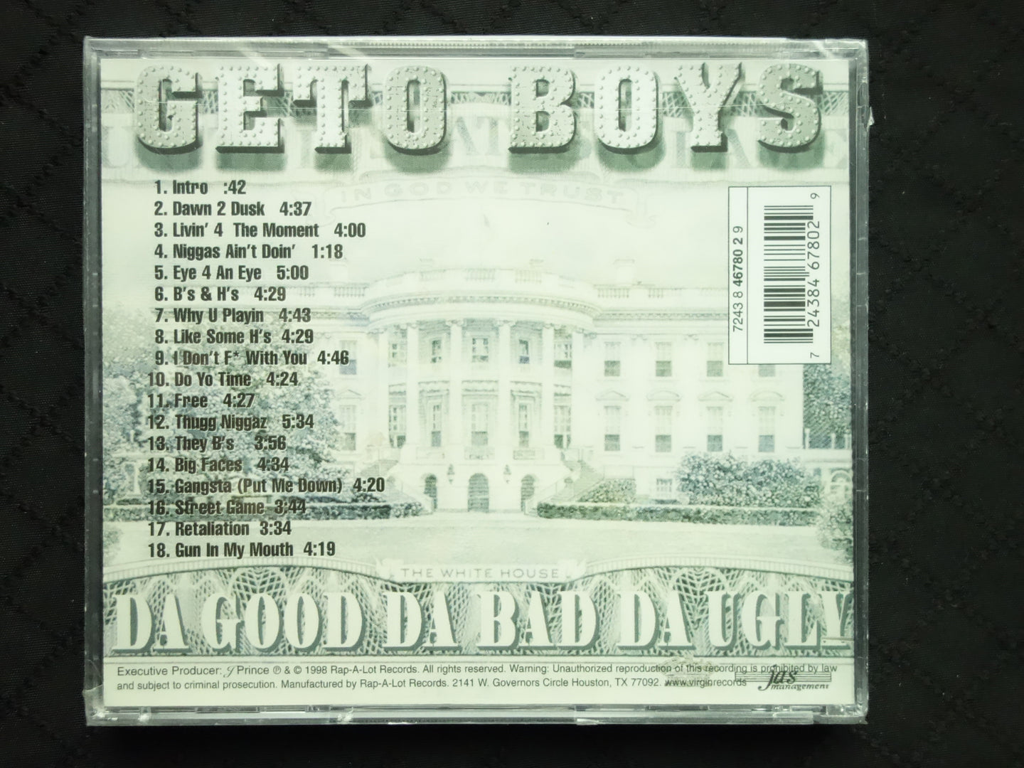 Geto Boys "Da Good Da Bad & Da Ugly" (CD)-CDs-UnDigable Digs