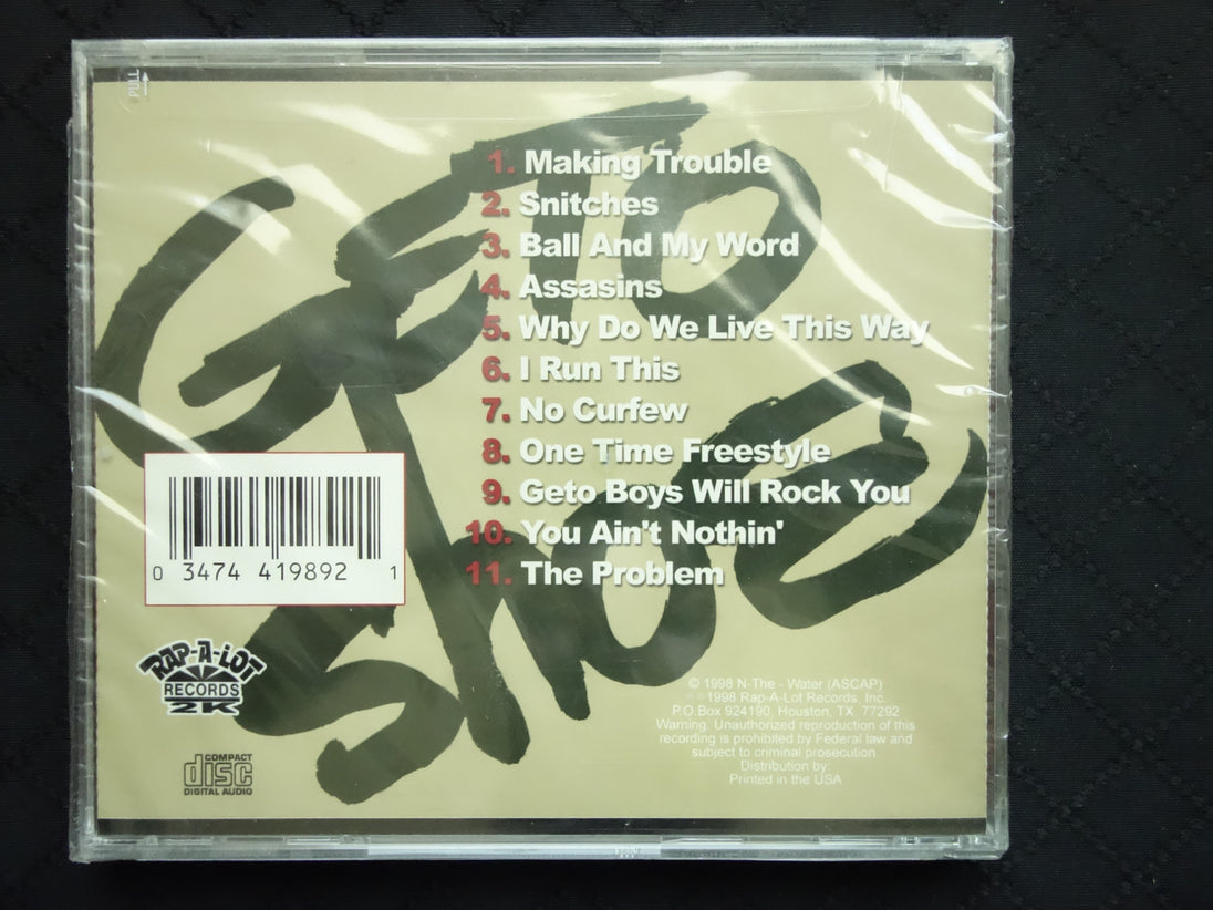Geto Boys "Making Trouble" (CD)-CDs-UnDigable Digs