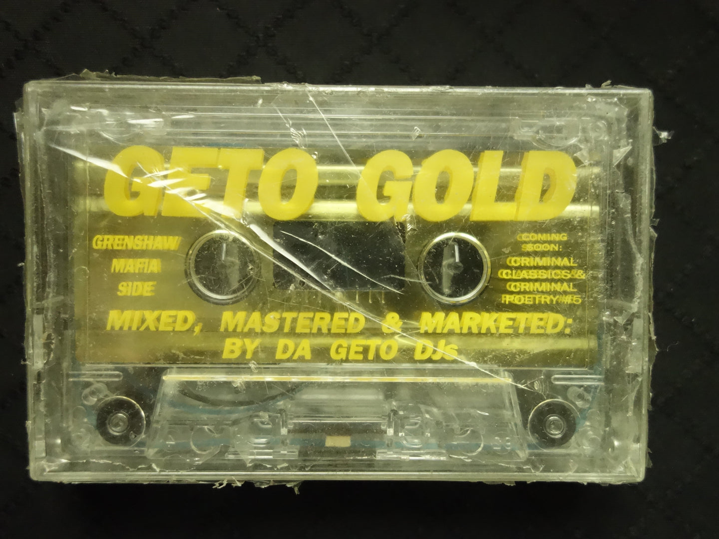 Geto Gold-Cassette Tapes-UnDigable Digs