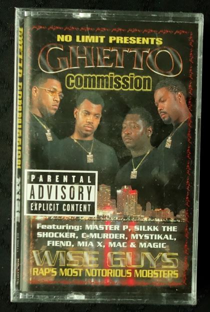 Ghetto Commission "Wise Guys"-Cassette Tapes-UnDigable Digs