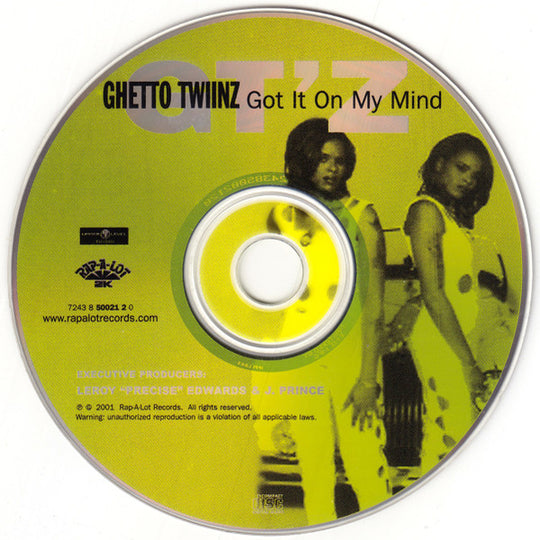 Ghetto Twiinz "Got It On My Mind" (CD)-CDs-UnDigable Digs