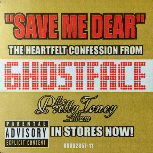 Ghostface Killah "Save Me Dear / Tooken Back" (12" Single)-Vinyl Records-UnDigable Digs