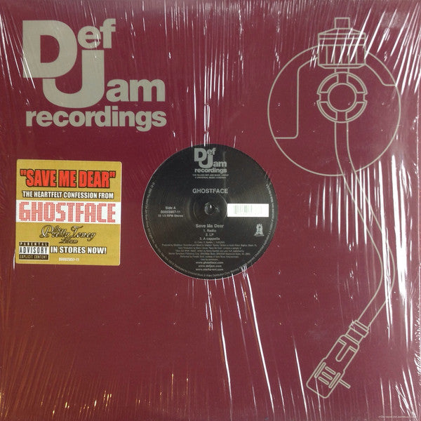 Ghostface Killah "Save Me Dear / Tooken Back" (12" Single)-Vinyl Records-UnDigable Digs