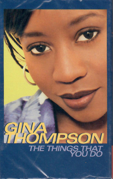 Gina Thompson "The Things That You Do" (Single)-Cassette Tapes-UnDigable Digs