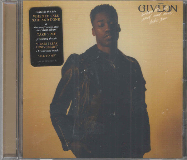 Givēon "When It's All Said And Done...Take Time" (CD)-CDs-UnDigable Digs