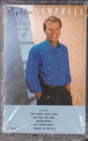Glen Campbell "Walkin' In The Sun"-Cassette Tapes-UnDigable Digs