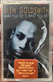 Glen Goldsmith "What You See Is What You Get"-Cassette Tapes-UnDigable Digs