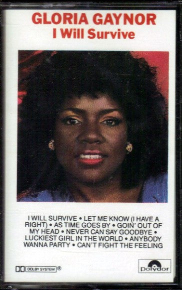 Gloria Gaynor "I Will Survive"-Cassette Tapes-UnDigable Digs