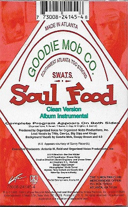 Goodie Mob "Soul Food" (Single)-Cassette Tapes-UnDigable Digs