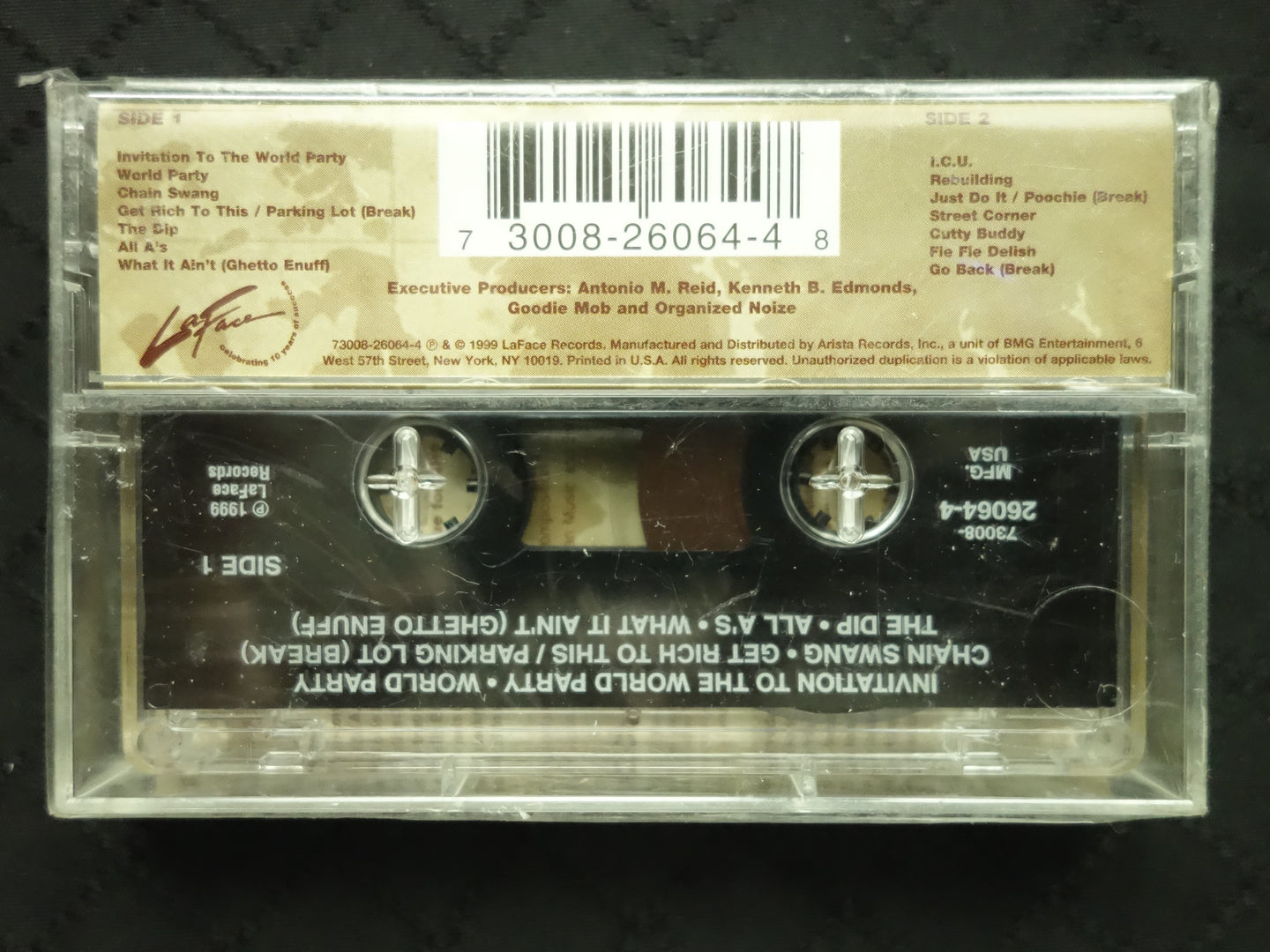 Goodie Mob "World Party"-Cassette Tapes-UnDigable Digs
