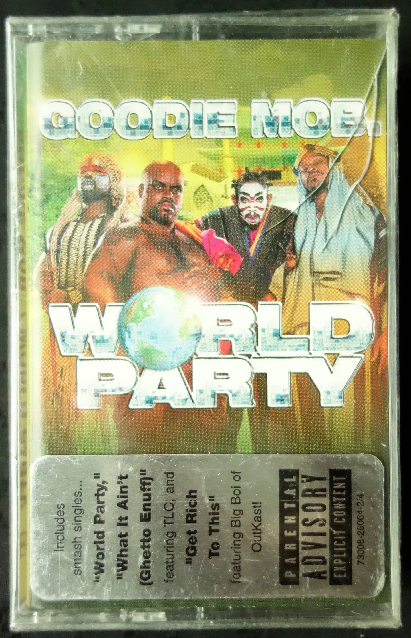 Goodie Mob "World Party"-Cassette Tapes-UnDigable Digs