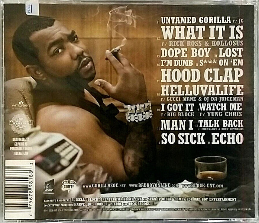 Gorilla Zoe "Don't Feed Da Animals" (CD)-CDs-UnDigable Digs