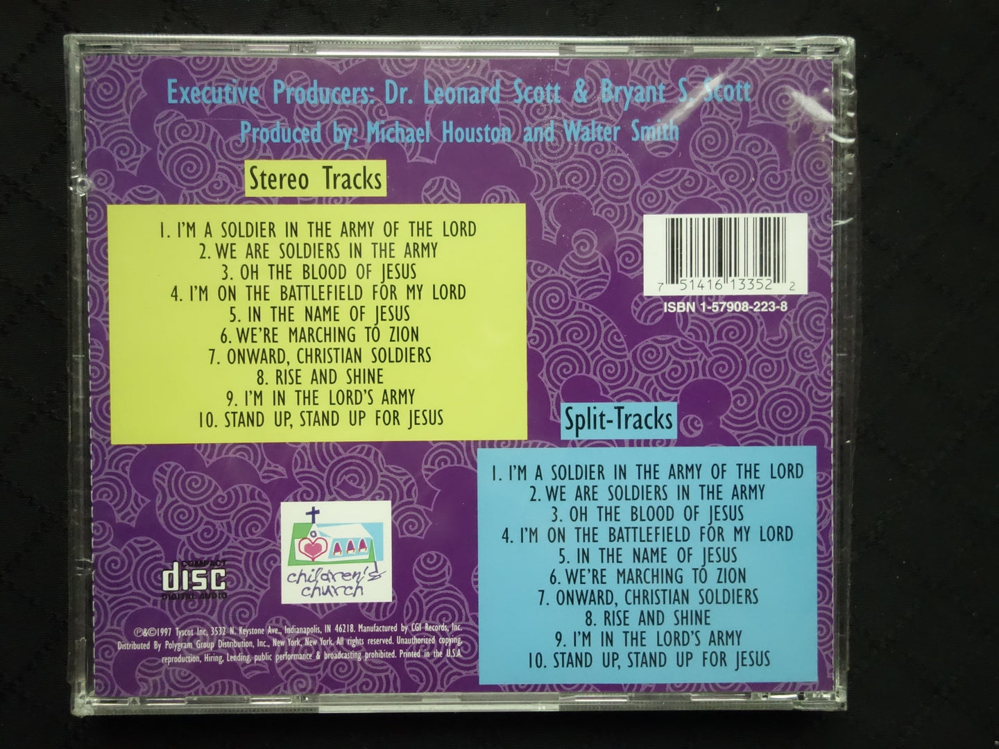 Gospel Kids "Gospel Kids Present Christian Soldier" (CD)-CDs-UnDigable Digs