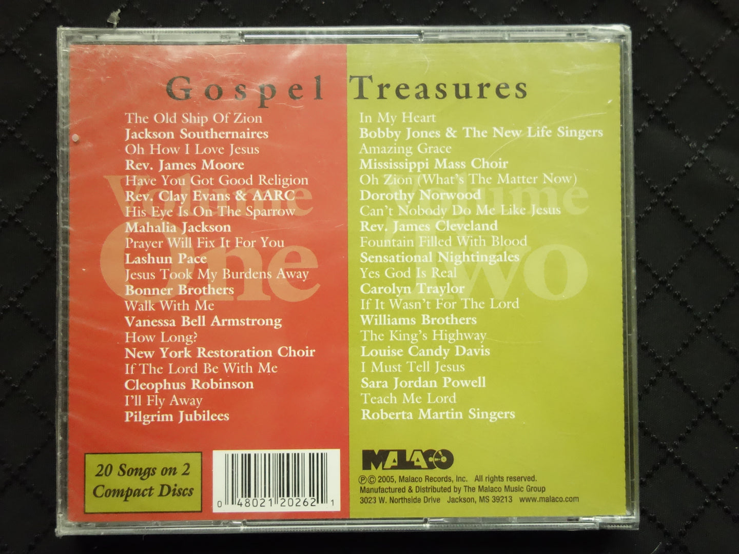 Gospel Treasures (2xCD)-CDs-UnDigable Digs
