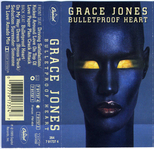 Grace Jones "Bulletproof Heart"-Cassette Tapes-UnDigable Digs